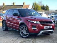 Used Land Rover Range Rover evoque Dynamic 2013 Red Estate