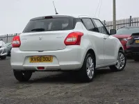 Used Suzuki Swift SZ-T 111 HP (81 kW) 2018 White Hatchback