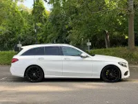 Used Mercedes C220 AMG Line Premium 2017 White Estate