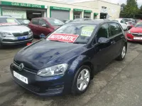 Used VW Golf VII Edition 110 HP (80 kW) 2016 Blue Hatchback