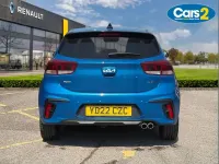 Used Kia Rio GT-Line S 117 HP (86 kW) 2022 Blue Hatchback