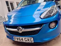 Used Vauxhall Adam Jam 70 HP (51 kW) 2014 Blue Hatchback