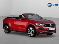Used VW T-Roc Cabriolet R-line 150 HP (110 kW) 2021 Red Cabriolet