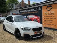 Begagnad BMW M135 Impressive 2016 Vit Halvkombi