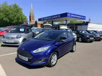 Used Ford Fiesta Titanium 2015 Blue Hatchback