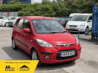 Used Hyundai i10 Comfort 77 HP (56 kW) 2009 Red Hatchback