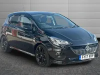 Used Vauxhall Corsa Edition 90 HP (66 kW) 2017 Black Hatchback