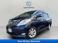 Usado Toyota Alphard 2008 Azul Monovolume