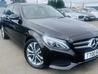 Used Mercedes C220 2017 Black Estate