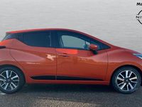 Used Nissan Micra Tekna 100 HP (73 kW) 2020 Orange  Hatchback