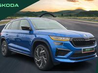 Used Skoda Kodiaq vRS 241 HP (177 kW) 2024 Blue SUV