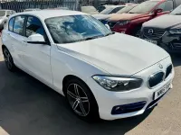 Used BMW 118 Sport Line 2015 White Hatchback