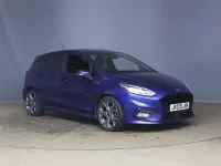 Used Ford Fiesta ST-Line X 100 HP (73 kW) 2018 Blue Hatchback