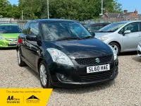 Used Suzuki Swift SZ4 94 HP (69 kW) 2010 Black Hatchback