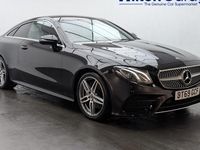 Used Mercedes E220 AMG line 194 HP (142 kW) 2019 Black Coupe