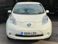Used Nissan Leaf Tekna 80 kW (109 HP) 2014 White Hatchback
