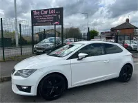 Used Seat Leon FR 2014 White Hatchback
