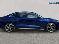 Used Audi A3 S-Line 150 HP (110 kW) 2025 Blue Sedan