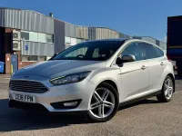 Used Ford Focus Zetec 2018 Silver Hatchback