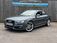 Used Audi A5 S-Line 245 HP (180 kW) 2015 Grey Coupe