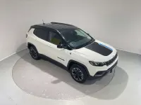 Used Jeep Compass Trailhawk 2023 White and black SUV