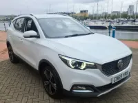 Used MG ZS Exclusive 106 HP (77 kW) 2019 White SUV