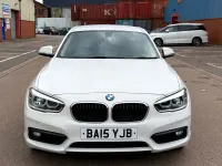 Used BMW 118 Sport Line 2015 White Hatchback