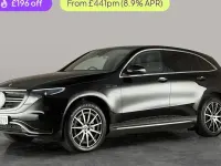 Used Mercedes EQC400 AMG line 300 kW (408 HP) 2022 Black SUV