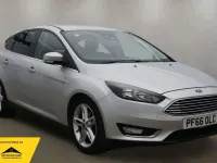 Used Ford Focus Titanium 125 HP (91 kW) 2016 Silver Hatchback