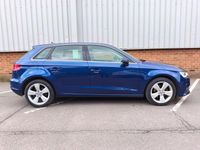 Used Audi A3 Sport 184 HP (135 kW) 2014 Blue Hatchback