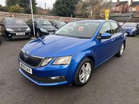 Used Skoda Octavia SE 115 HP (84 kW) 2019 Blue Hatchback