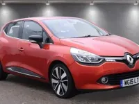 Used Renault Clio Dynamique 90 HP (66 kW) 2015 Red Hatchback