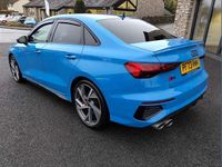 Used Audi S3 Black Edition 306 HP (225 kW) 2023 Blue Sedan