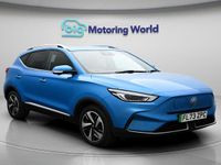 Used MG ZS Trophy Connect 114 kW (156 HP) 2022 Blue SUV