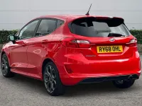Used Ford Fiesta ST-Line 101 HP (74 kW) 2019 Red Hatchback
