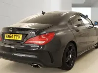 Used Mercedes CLA220 AMG 170 HP (125 kW) 2014 Black Coupe