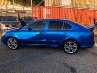 Used Skoda Octavia vRS 200 HP (147 kW) 2011 Blue Hatchback