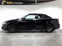 Used Audi A3 Cabriolet S-Line 150 HP (110 kW) 2020 Black Cabriolet