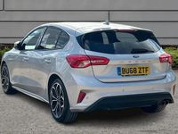 Used Ford Focus ST-Line X 123 HP (90 kW) 2018 Silver Hatchback