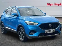 Used MG ZS Exclusive 106 HP (77 kW) 2022 Blue SUV
