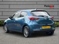 Used Mazda 2 Inclusive 90 HP (66 kW) 2022 Blue Hatchback