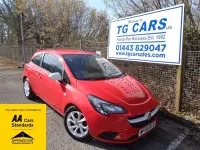 Usado Vauxhall Corsa 75 HP (55 kW) 2016 Vermelho Citadino