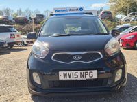 Used Kia Picanto Air 68 HP (50 kW) 2015 Black Hatchback