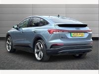 Used Audi Q4 Sportback e-tron Black Edition 210 kW (286 HP) 2025 Blue SUV