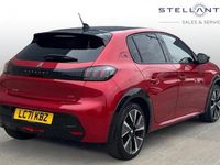 Used Peugeot e-208 Premium 98 kW (134 HP) 2021 Red Hatchback