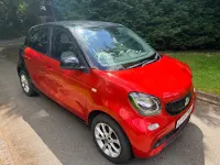 Used Smart ForFour Passion 71 HP (52 kW) 2015 Red Hatchback