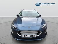 Begagnad Ford Focus Titanium 125 HK (91 kW) 2021 Blå Kombi