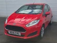 Used Ford Fiesta Style 82 HP (60 kW) 2016 Red Hatchback