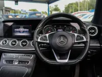 Used Mercedes E220 AMG Line Premium 194 HP (142 kW) 2017 Grey Coupe