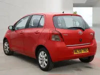 Used Toyota Yaris 2008 Red Hatchback